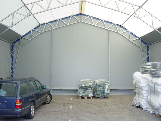 Hangar 8.2x12 m, h walls 3.5 m.