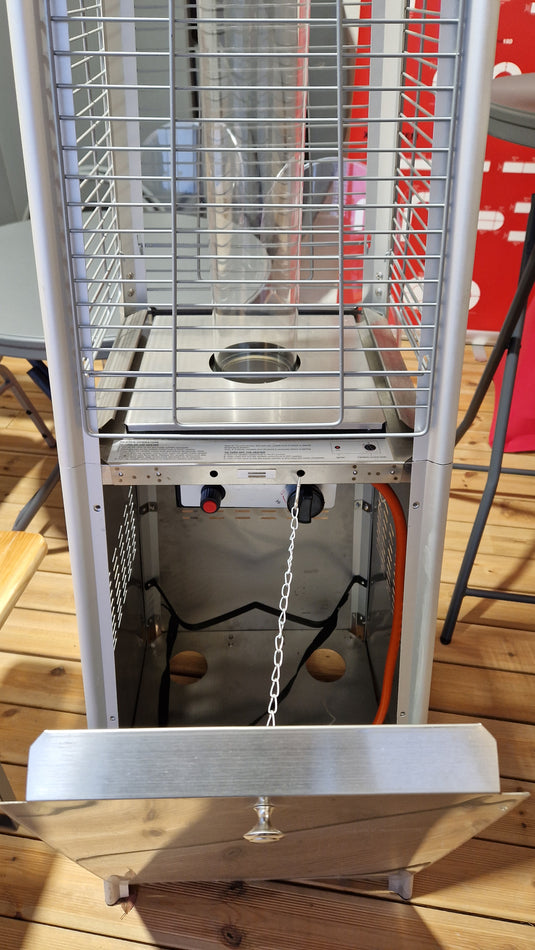 Powerful 13KW pyramid-shaped gas heater