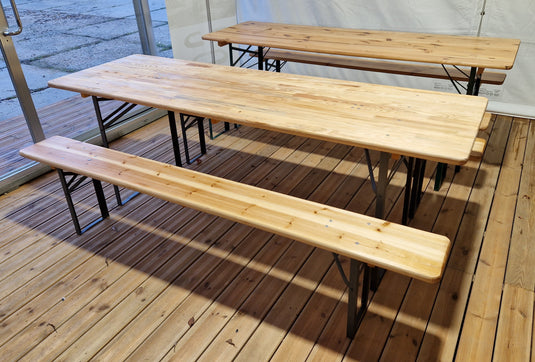 Bench and table set CLASSIC