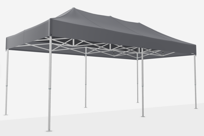 Quick folding professional tent MASTERTENT S1 3x6 m, aluminum, various colors