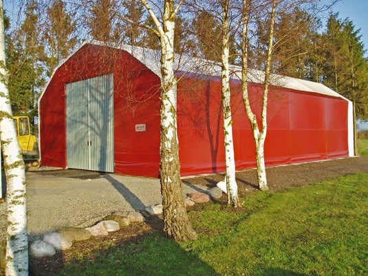Hangar 8.2x12 m, h walls 3.5 m.
